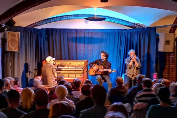 Blueskonzert mit Georg Schröter & Mark Breitfelder feat. Kalle Reuter