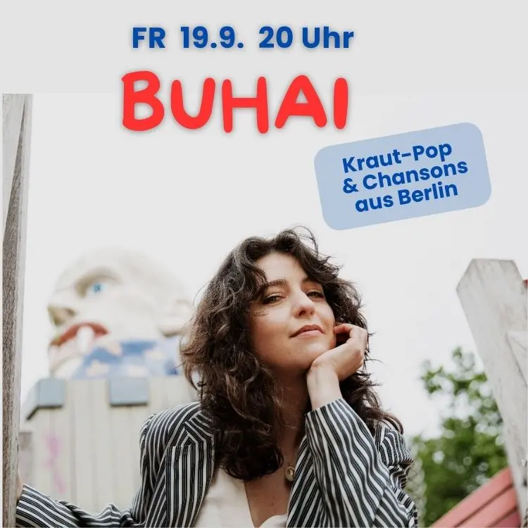 FR 19.9. / 20 Uhr  BUHAI - Kraut-Pop &amp; Chansons aus Berlin